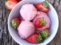 dairy free strawberry ice cream
