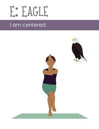 Kids yoga poses to go with the abcs! Abc Kids Yoga Pose Cards Kumarah Kids Yoga Poses