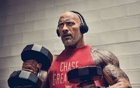 the rock s workout playlist will pull