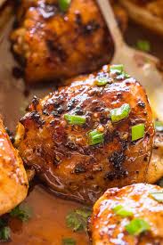 To make the very best chicken thighs recipe, it is important to remember that baking temperature matters! Easy Oven Baked Chicken Thighs Recipe One Pan Dinner Idea
