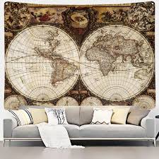 Krelymics mandala tapestry hippie bohemian tapestry boho tapestry psychedelic peacock tapestry wall hanging for bedroom, living room(51.2 x 59.1 inches) 5.0 out of 5 stars 3 $7.99 $ 7. Tapestry Home Christmas Fabric Wall 2021 Tapestry Hanging Room Map World Boho Aliexpress Wall Macrame Deco Living Decorations Medieval Tapestry Wall
