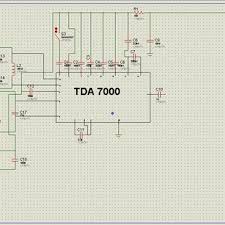 A pictorial circuit diagram uses simple images of components, while a schematic diagram shows the components and interconnections of the circuit using. Complete Circuit Diagram For The Audio Amplifier Section Download Scientific Diagram