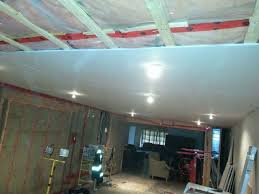 Board Going Up After Strapping On Livingroom Local Companies Ceiling Lights Home Decor