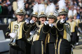 Audition for the 2025-2026 Purdue “All-American” Marching Band! Established  in 1886, the AAMB is an icon of Purdue University. This world-renowned band  rehearses M-F from 3:30-5:30 (fall semester) & performs at all
