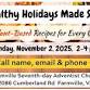 Healthy Holidays Made Simple Cooking Class! event image