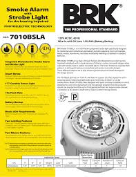 These do it yourself (diy) smoke detector removal instructions were written specifically for a brk first alert model 9120b interconnected smoke alarm and the constant green led means the alarm has ac power. Brk Canada