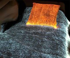 Luminex Fiber Optic Bedsheets To Keep You Up All Night Ohgizmo Fibre Optics Bed Sheets Bed Covers