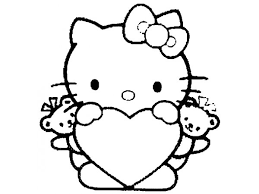 Confira vários desenhos de hello kitty para colorir, imprimir e pintar de diversas formas e tamanhos. Hello Kitty Colorir Desenhos
