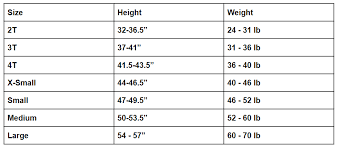 Kids Snow Gloves Sizing Veyo Kids