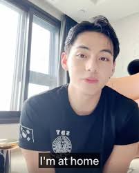 PROUD OF YOU, BABY BEAR! 🐻💜 BTS' V is looking cheerful in his Weverse  live at home following his release in the mandatory military service. V  wore his 'Special Duty Team' shirt