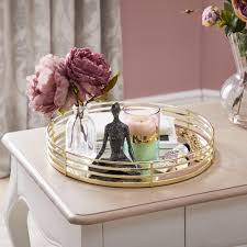 5a Fifth Avenue Decorative Gold Mirrored Tray In 2020 Mirror Tray Decor Gold Tray Decor Mirror Tray