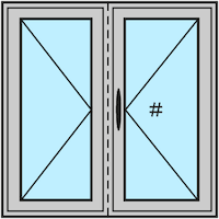 Alu Fenster 2 Flugel Aluminium Fenster Hausturen Glasfassaden Von Schuco Gunstig Online Kaufen Und Fenstermontage
