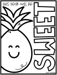 Be a pineapple coloring page. Pineapple Coloring Pages Freebie English Spanish By Bilingual Scrapbook