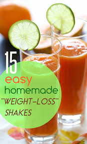 15 simple homemade weight loss shakes