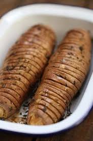 Patates Douces Facon Hasselback On Dine Chez Nanou Recettes De Cuisine Patate Douce Au Four Recette Patate Douce