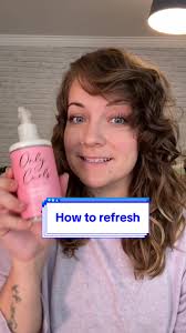 Quick and Easy Curly Hair Refresh Technique