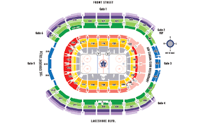 air canada centre seating map