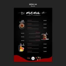 Téléchargez nos modèles de planificateur de menu hebdomadaire vous permettant d'organiser en famille le déjeuner et le dîner tous les jours téléchargez et imprimez ce modèle de planning de menu vierge en noir et blanc pour organiser vos repas de famille hebdomadaires en pdf ou en image Carte De Menu Psd 500 Modeles Psd Gratuits De Haute Qualite A Telecharger
