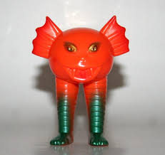 Ilanena x ToyTokyo Orange Xmas Hydrogen Beast