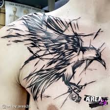 3 sets of black and white tattoo options. Stilarten Art By Area28