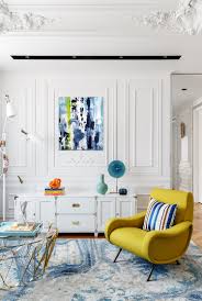 This apartment has a dishwasher, seating area and kitchen. A Colorful And Contemporary Apartment In The Middle Of Moscow