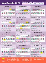 Free download blank calendar templates for 2021. 2021 Way Calendar Feng Shui Master Singapore Chinese Geomancy Way Feng Shui