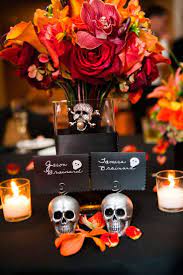 Classic Halloween Wedding Tamara Jason Halloween Themed Wedding Halloween Wedding Biker Wedding