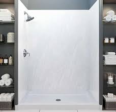 A stain around the drain is likely from mineral deposits from the water that commonly sits in that area. Cultured Marble Shower Pros And Cons Designing Idea