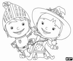 Printable the dragon prince coloring pages. Mike The Knight Coloring Pages Printable Games