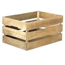 Stackable Antique Style Wood Crate Wood Crates Decorative Shelving Wood