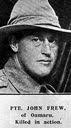 Pte. John Frew (1887