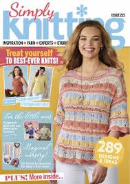 Get the latest knitting patterns online at lincraft. Simply Knitting Digital Subscription Isubscribe Com Au