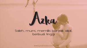 Cara buat nama jadi arab. Arti Nama Azka Posbunda
