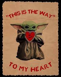 6 195 Likes 51 Comments Baby Yoda Babyyodadaily On Instagram Wuv You Wif All My Heart Yoda Drawing Yoda Wallpaper Star Wars Art
