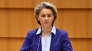 ˈʊʁzula fɔn dəɐ̯ ˈlaɪən (listen); Von Der Leyen Admits Eu Errors Over Irish Border And Vaccine Roll Out Cgtn