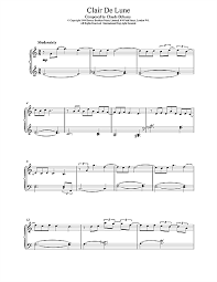 His father, owned a china and crockery shop, and his mother, victorine. Claude Debussy Clair De Lune Sheet Music From Suite Bergamasque Sheet Music Notes Sheet Music Digital Sheet Music