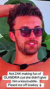 Can I Pull You for A Chat Love Island Zak and Olandria