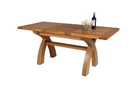 Arden grey/espresso dining room set with square table. 1 8m Extending Oak Dining Table Cross Leg Free Delivery Top Furniture