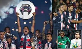 This page serves to display archive odds / historical odds of ligue 2 which is sorted in france category of oddsportal odds find out what chances and odds the teams had in historical matches, browse through historical odds archive of previous matches in ligue 2. Psg Are Crowned As Champions Of France Despite Ligue 1 Season Being Ended Prematurely Daily Mail Online