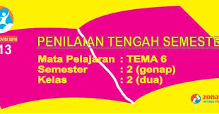 Soal Pts Tematik Kelas 2 Tema 6 Dan Kunci Jawaban