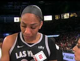 A'ja Wilson only needs 68 more points in the Aces remaining 3 games to  finish the year at 940 points. That would be the second highest points  total in a season in