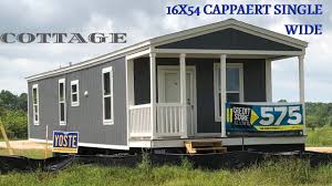 A floor plan will have dimensions for the walls and, if done correctly, will be. Our Version Of A Tiny House 16x54 Cottage Cappaert Single Wide Mobile Home Masters Youtube