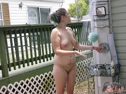 Teen Nudist Outdoor Shower - Destiny D. From TrueAmateurModels.com