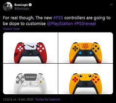 For Real Though The New Ps5 Controllers Are Going To Be Dope To Customise By Bosslogic Ps5 Dualsense Controller Know Your Meme