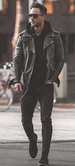+ latex outer sole made from cultivated rubber trees in brazil for a great grip on dry and wet surfaces. Magic Fox With A Gray Leather Zipper Jacket Black Hoody Black Denim Sunglasses Black Leather Banded Mens Outfits Chelsea Boots Men Outfit Best Mens Fashion