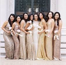 Pretty Sparkles Different Shades Of Gold And Pink Sequins The Perfect Combination Major Cheap Long Bridesmaid Dresses Bridesmaid Bridesmaid Dresses Online