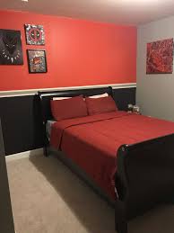 Boys Room Black Walls Bedroom Red Black Bedrooms Blue Bedroom Walls