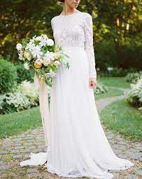 Long Sleeve Vintage Lace Wedding Dress Melanie By Flora Wedding Dress Long Sleeve Wedding Dresses Modest Wedding Dresses