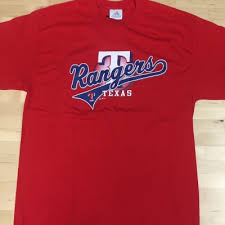 The rangers have a rich alternate logo history with great variety and designs. Wild Bill S Sports Apparel All Team Gear Texas Rangers T Shirt