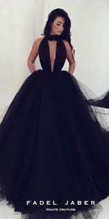 24 Black Wedding Dresses With Edgy Elegance Wedding Forward Prom Dresses Sleeveless Black Ball Gown Black Wedding Dresses